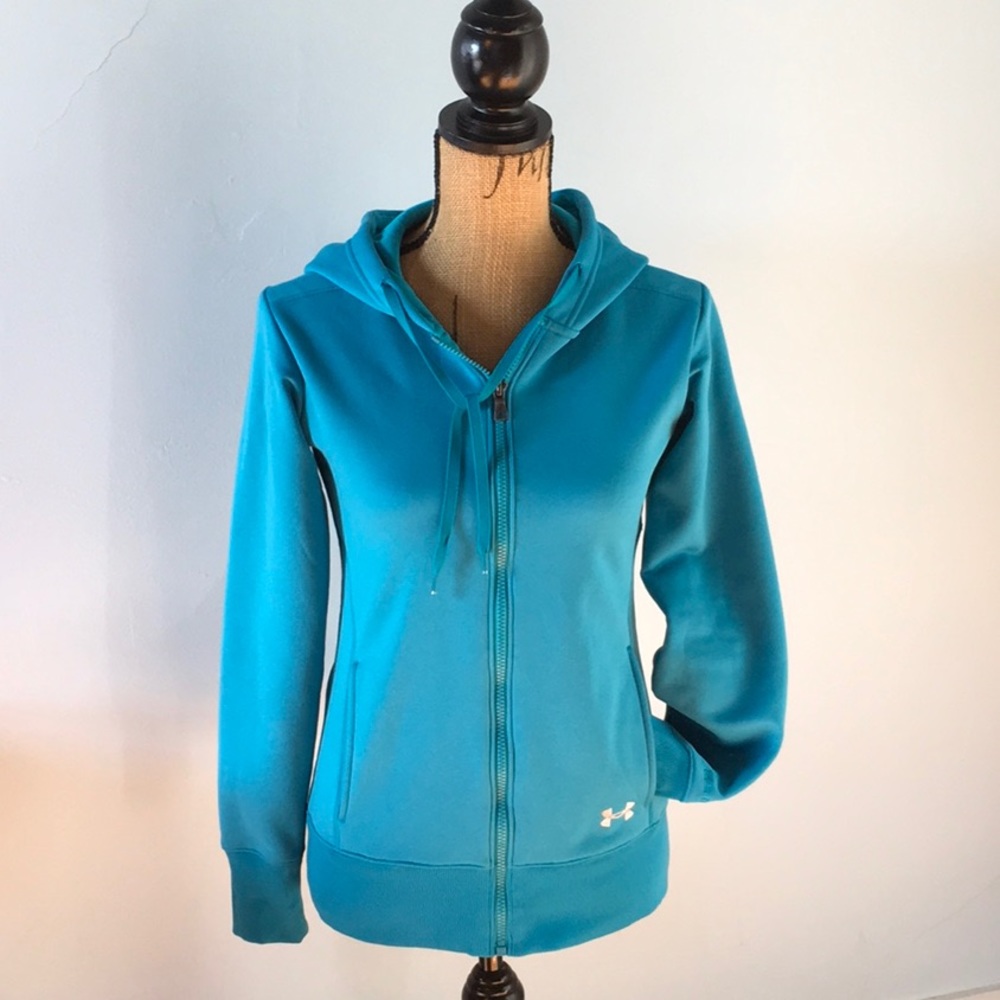 Under Armour UA Storm hoodie turquoise